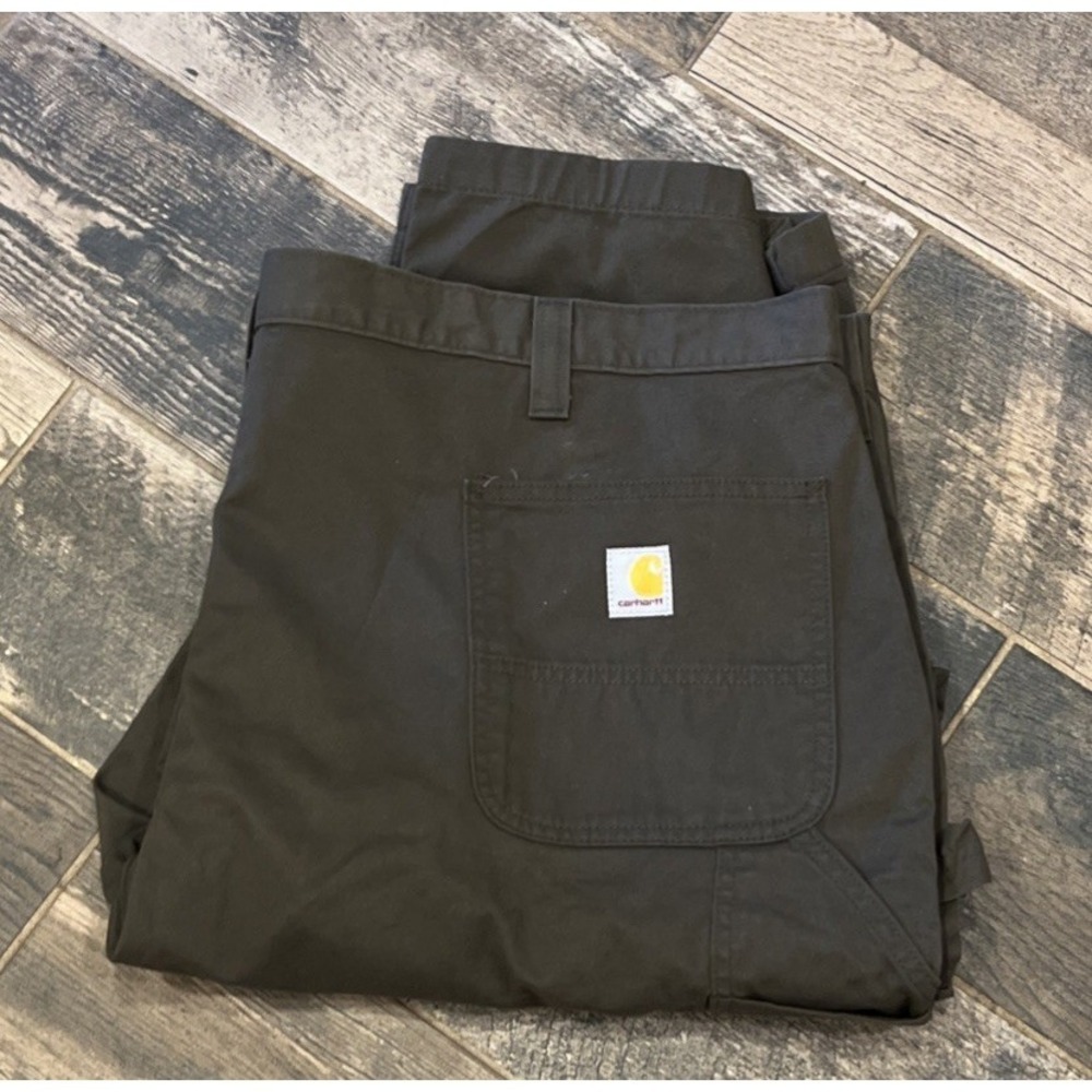 New Carhartt Utility Work Pants Relaxed Fit‎ Twill BN0324-M Men's 48x30